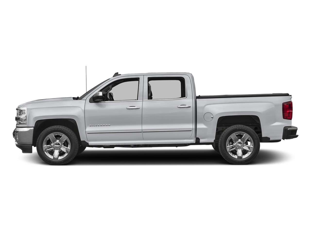 2018 Chevrolet Silverado 1500 — rear three-quarter view