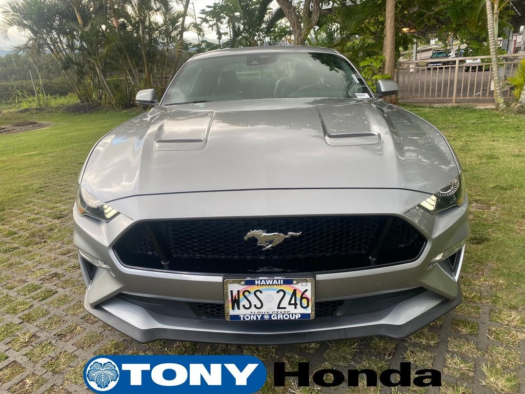 2021 Ford Mustang — side profile view