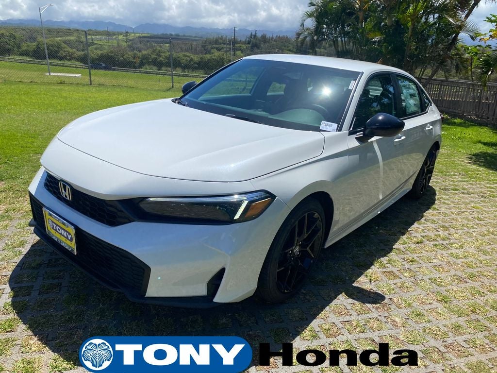2026 Honda Civic — rear three-quarter view