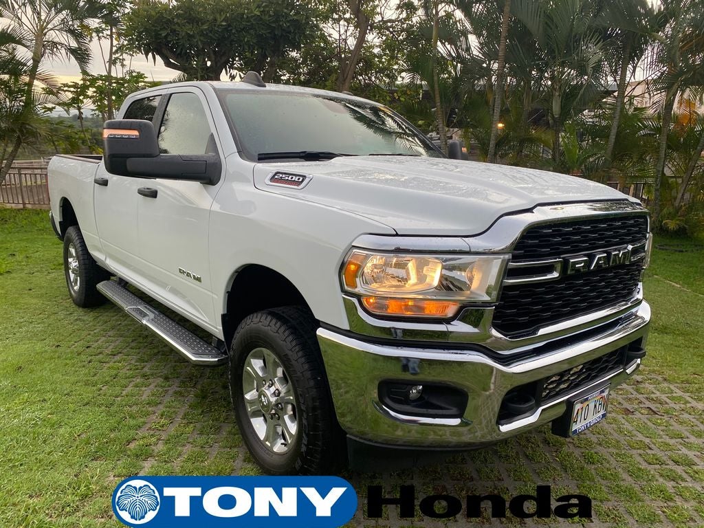 2024 RAM 2500 Big Horn in Bright White Clearcoat — front three-quarter view