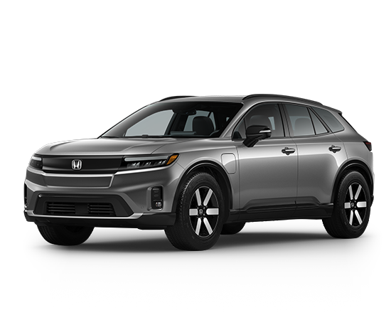 2026 Honda Prologue Touring in Mercury Silver Metallic — front three-quarter view