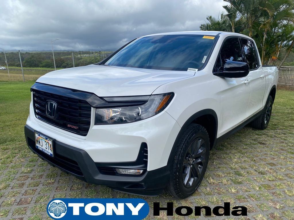 2023 Honda Ridgeline — rear three-quarter view