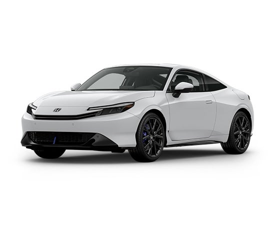 2026 Honda Prelude Coupe in Winter Frost Pearl — front three-quarter view