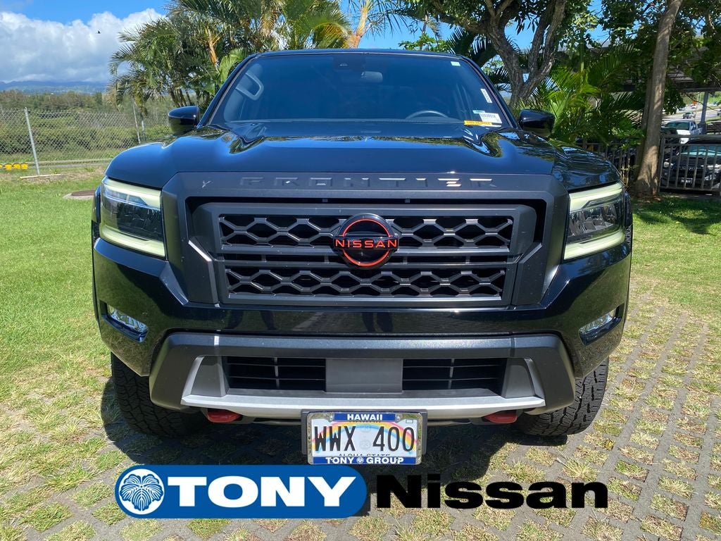 2023 Nissan Frontier — side profile view